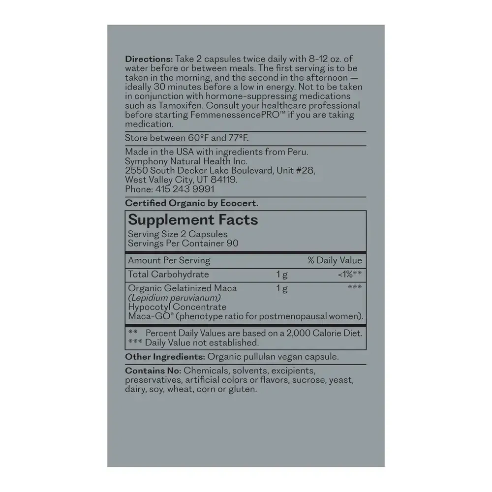 Product image for FemmenessencePRO POST (Maca-GO®).