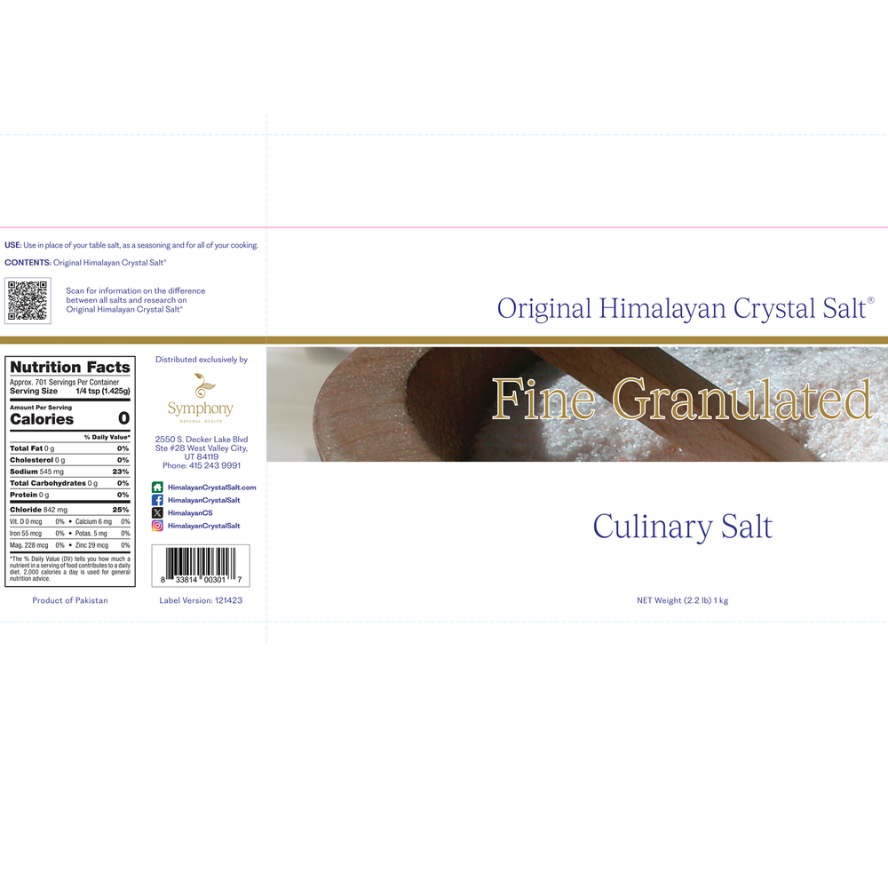 Product image for Original Himalayan Crystal - Fine Grain.