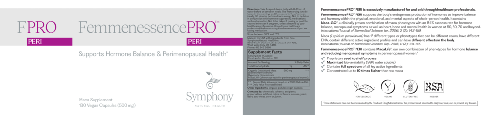 Product image for FemmenessencePRO PERI (Maca-GO®).