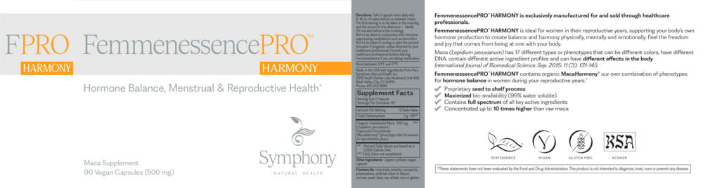 Product image for FemmenessencePRO HARMONY (Maca-GO®).