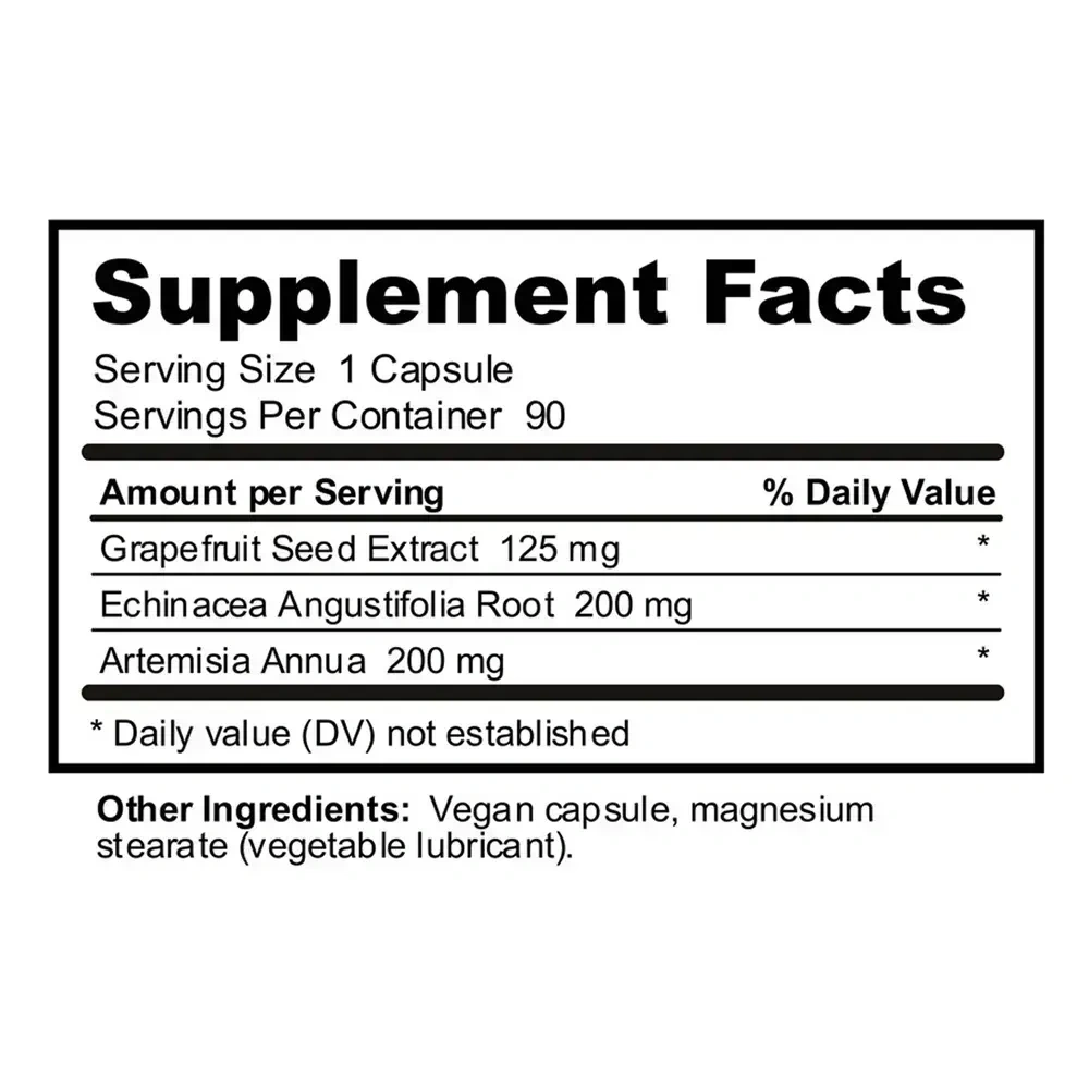 Product image for Grapefruit Seed Extract 125mg.