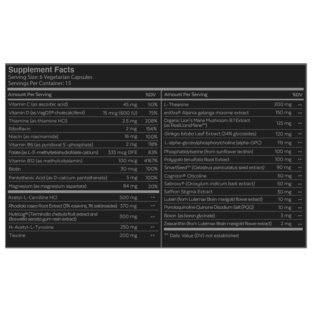 Product image for Qualia Mind Caffeine Free.