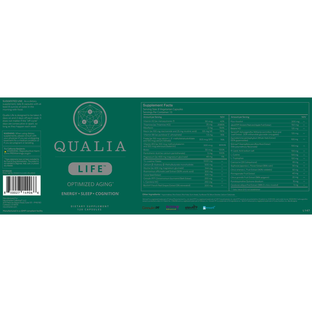 Product image for Qualia Mitochondria+.