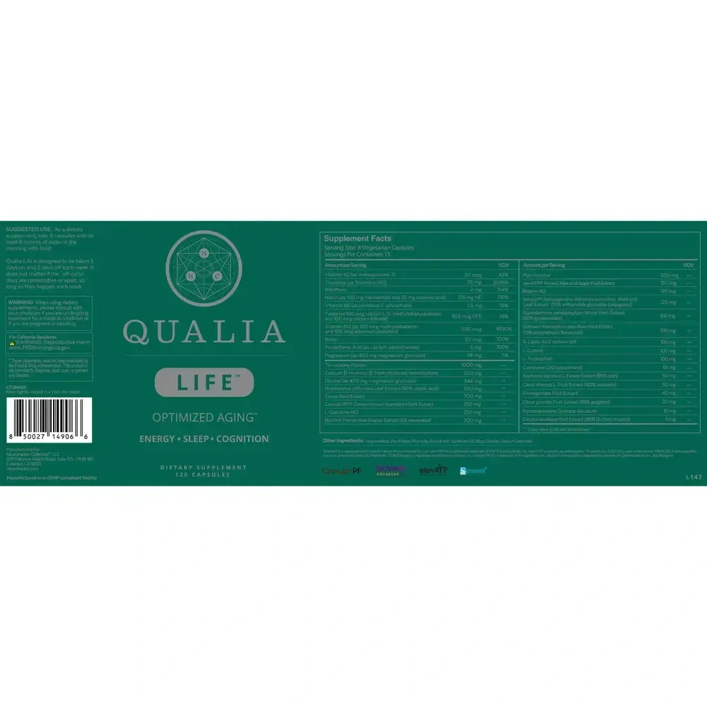 Product image for Qualia Mitochondria+.