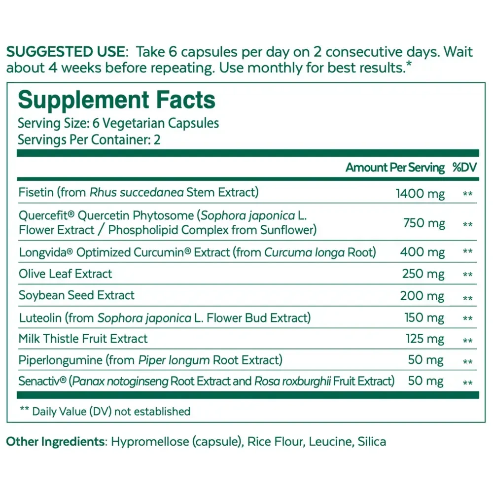 Product image for Qualia Senolytic.