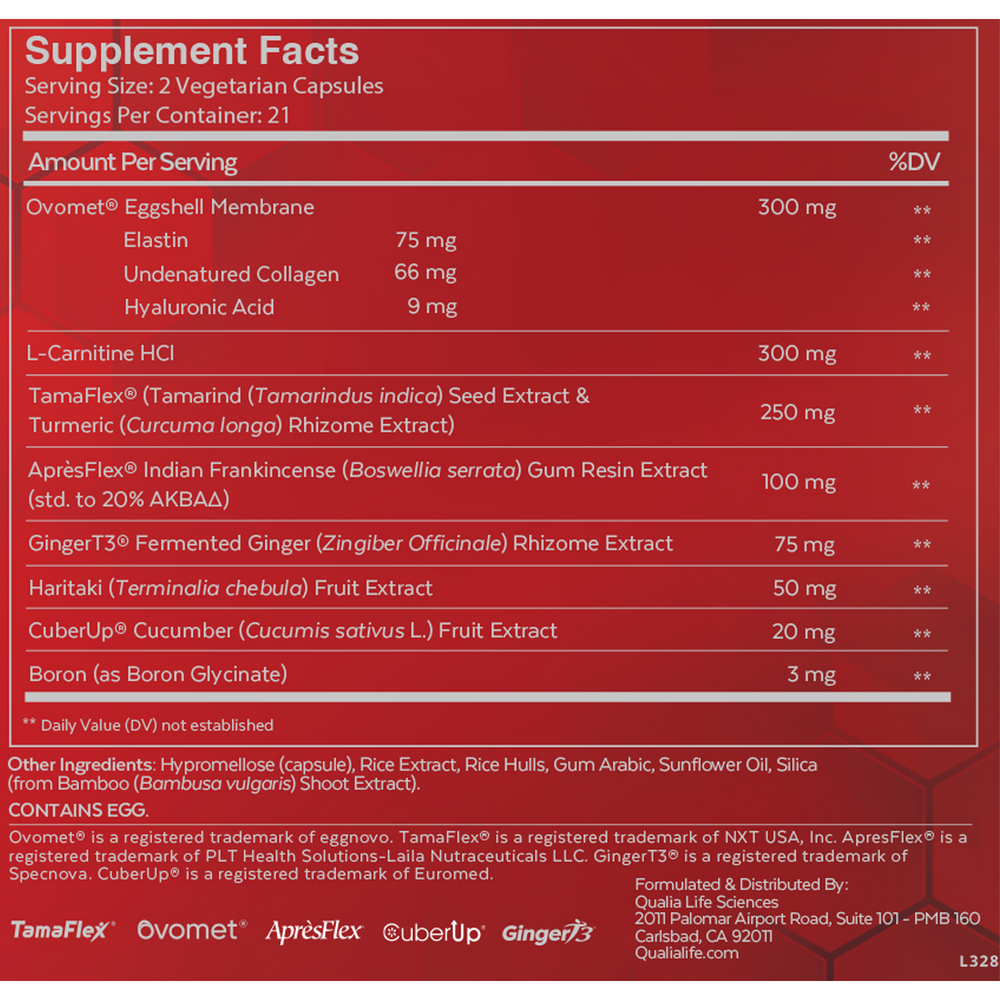 Product image for Qualia Joint Health.
