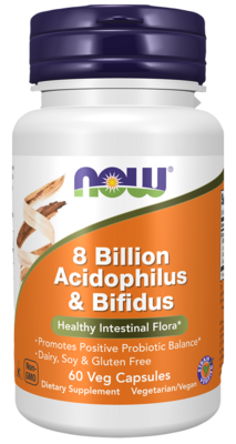 8 Billion Acidophilus & Bifidus Veg Capsules 60 capsules 8 Billion Acidophilus & Bifidus Veg Capsules 60 capsules