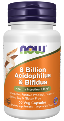 8 Billion Acidophilus & Bifidus Veg Capsules