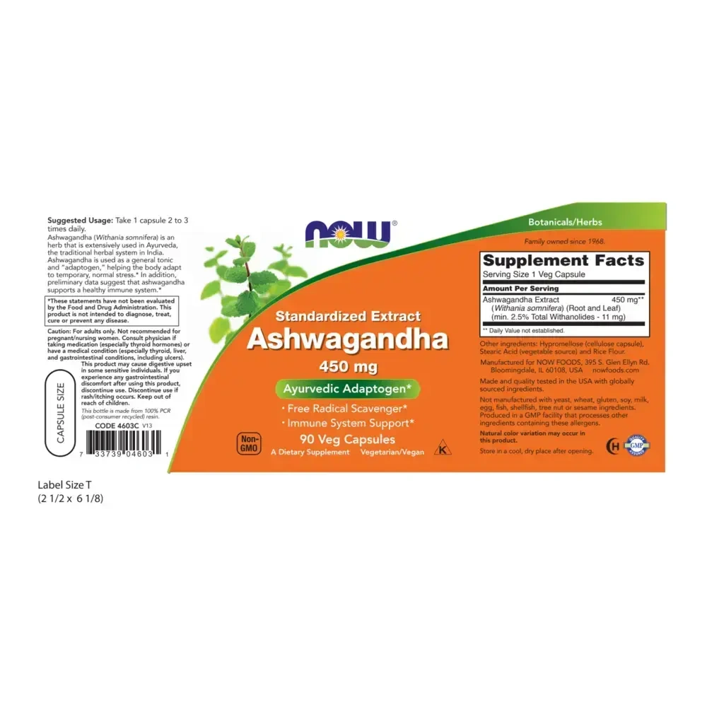 Product image for Ashwagandha Extract 450mg.