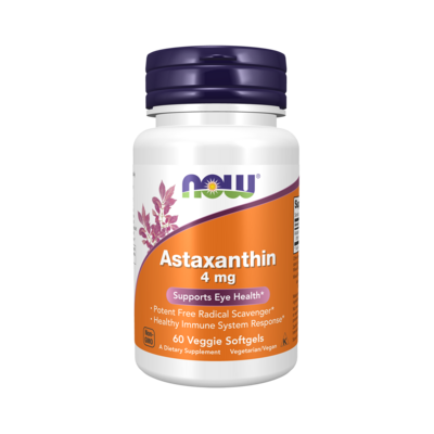 Astaxanthin 4mg Veggie Softgel 60 Softgel Capsules