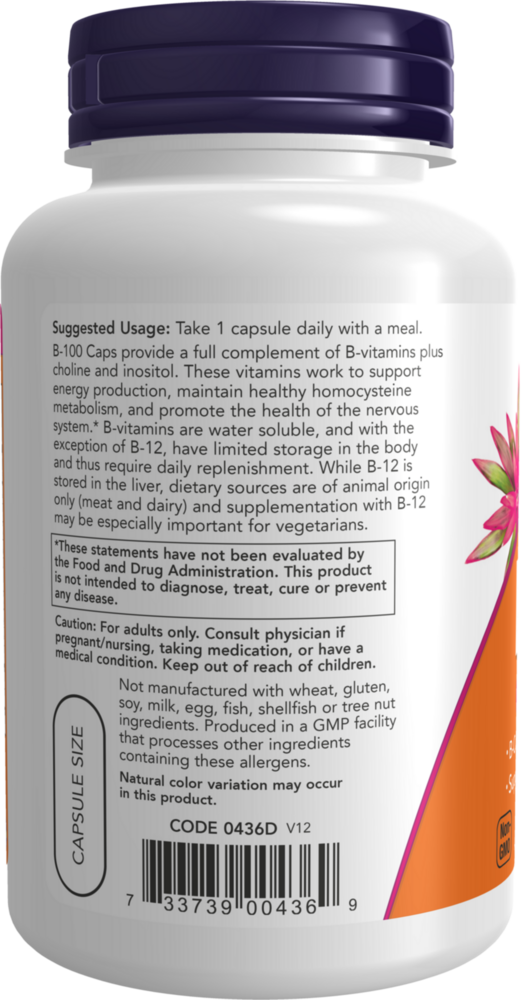 Product image for Vitamin B-100.