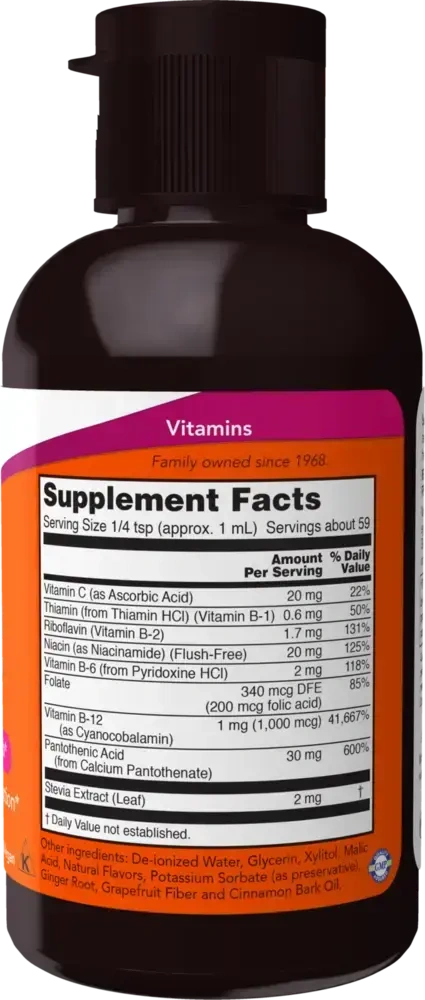 Product image for Vitamin B-12 Complex Liquid.
