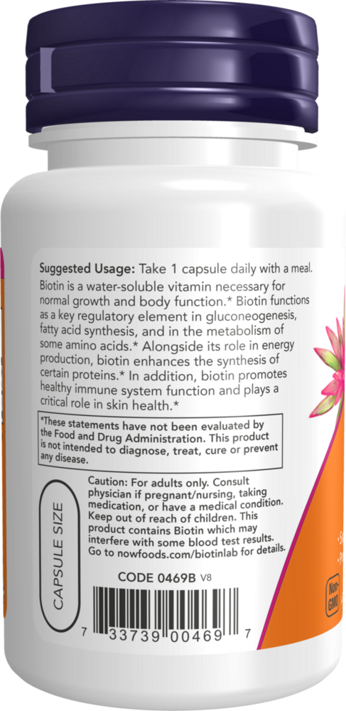 Product image for Biotin 1000mcg.