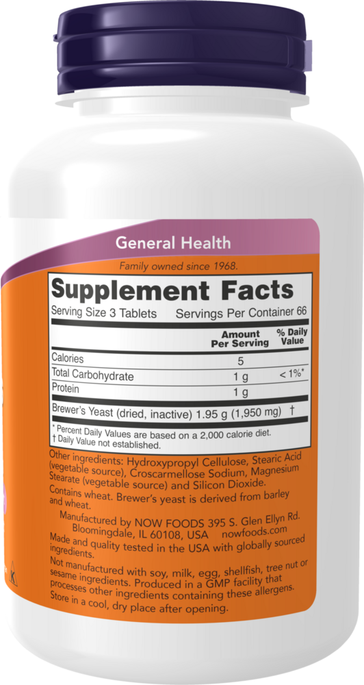 Product image for Brewers Yeast 650mg.