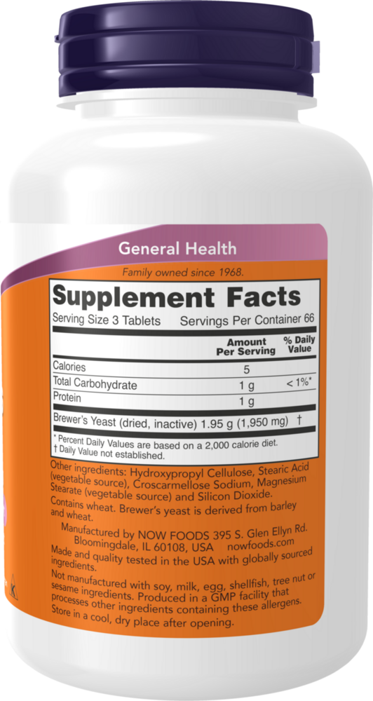 Product image for Brewers Yeast 650mg.