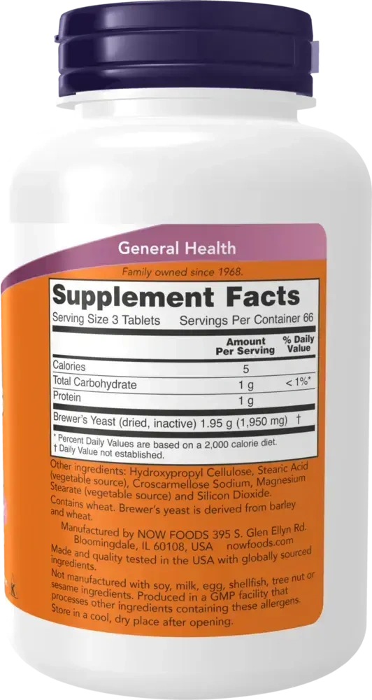 Product image for Brewers Yeast 650mg.