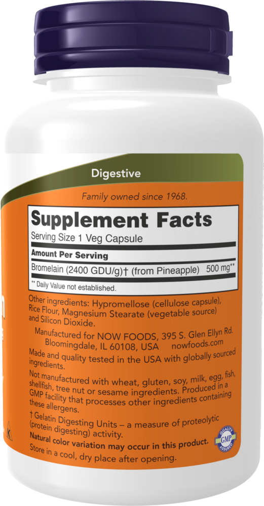 Product image for Bromelain 500mg.