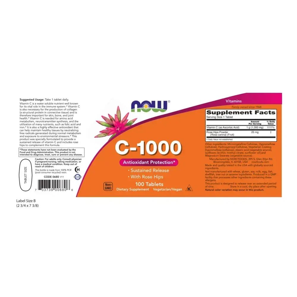 Product image for C-1000 Tablets.