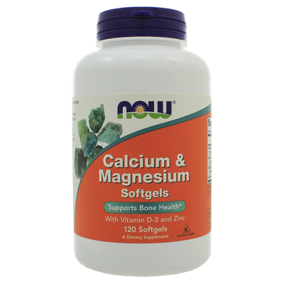 Calcium & Magnesium 120 Softgels