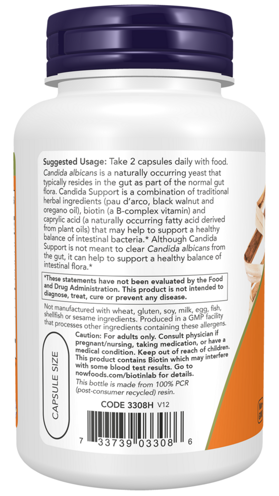 Product image for Candida Support.