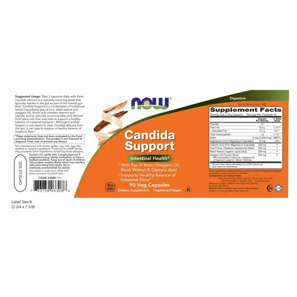 Product image for Candida Support.