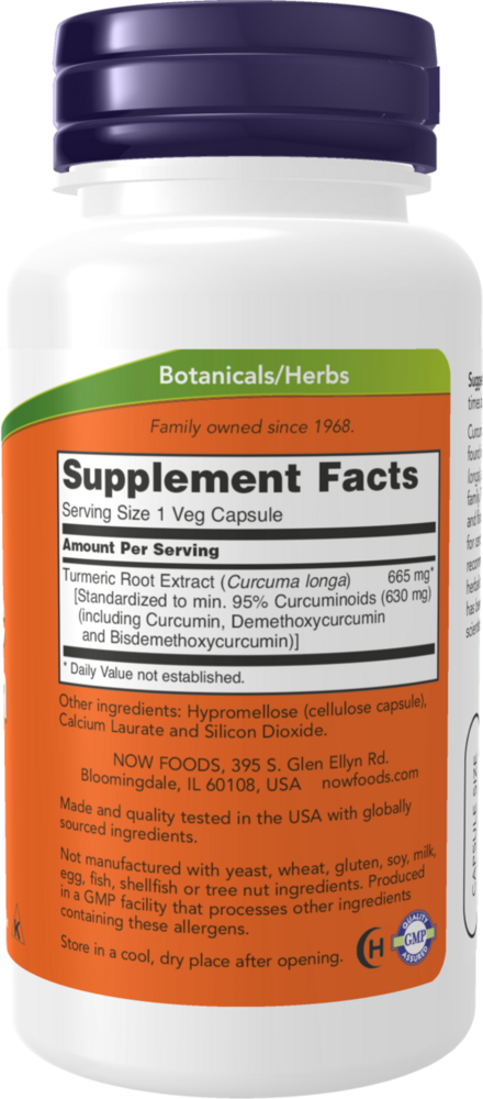 Product image for Turmeric Curcumin.