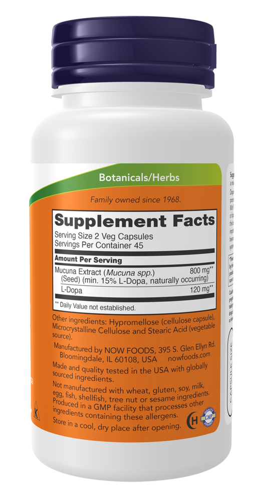 Product image for Dopa Mucuna.