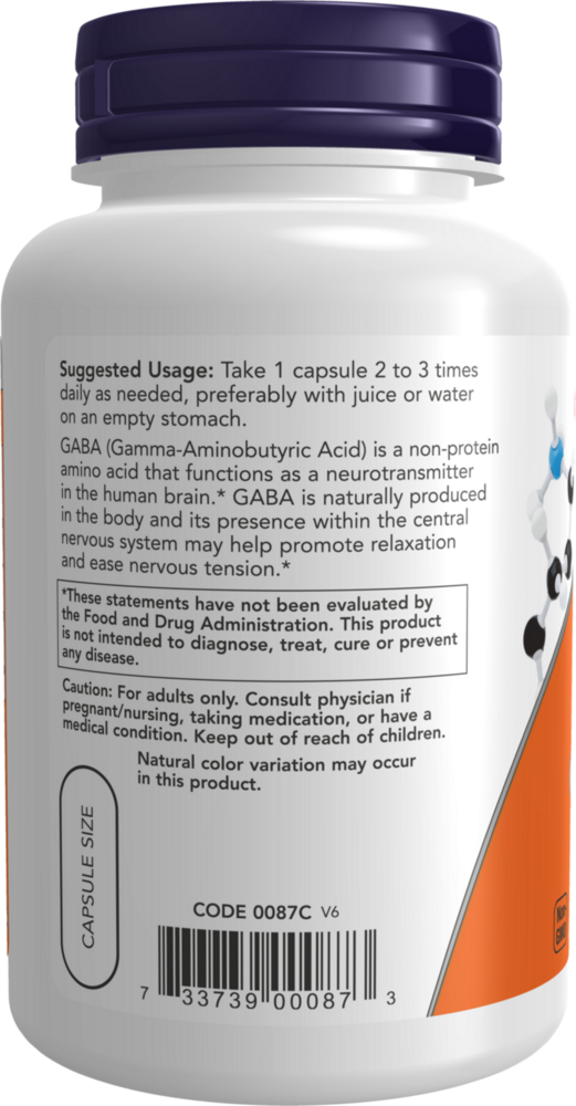 Product image for GABA 500mg.
