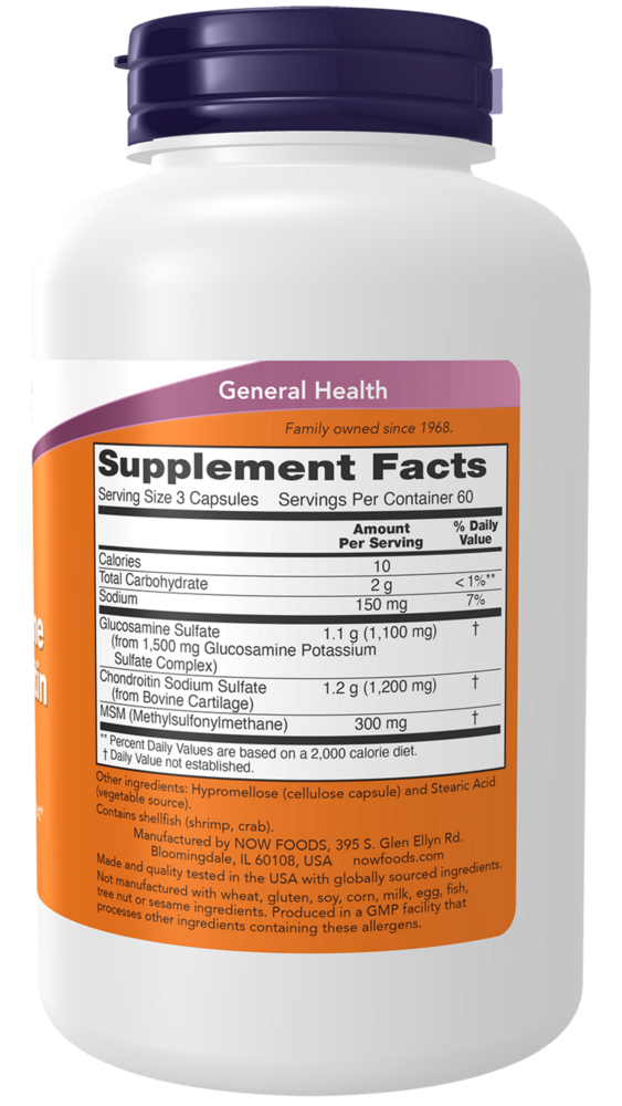 Product image for Glucosamine &amp; Condroitin w/MSM.