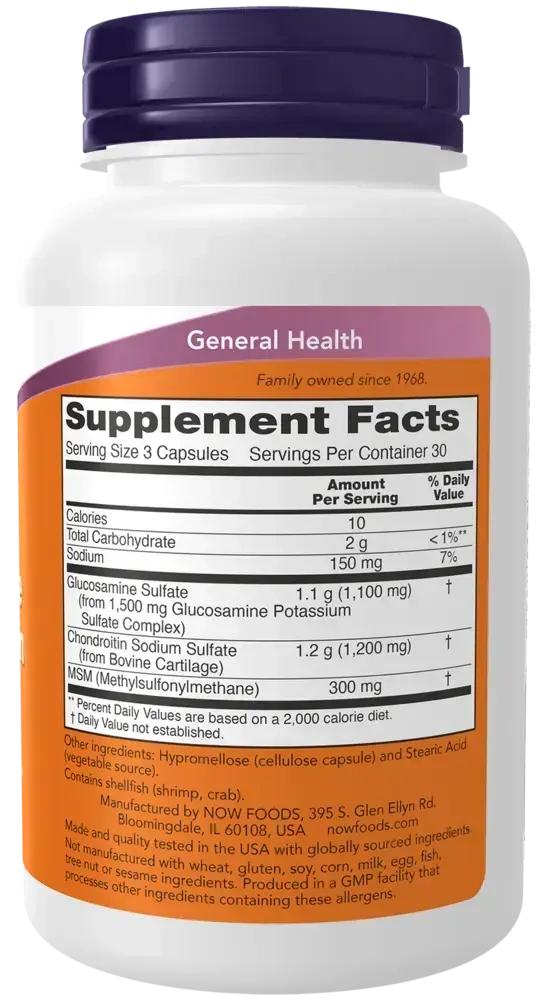 Product image for Glucosamine &amp; Condroitin w/MSM.