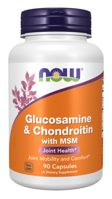 Glucosamine & Condroitin w/MSM 90 capsules