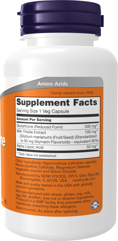 Product image for Glutathione 500mg.