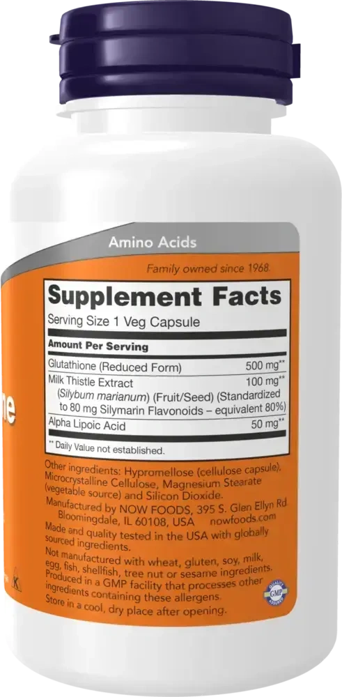 Product image for Glutathione 500mg.