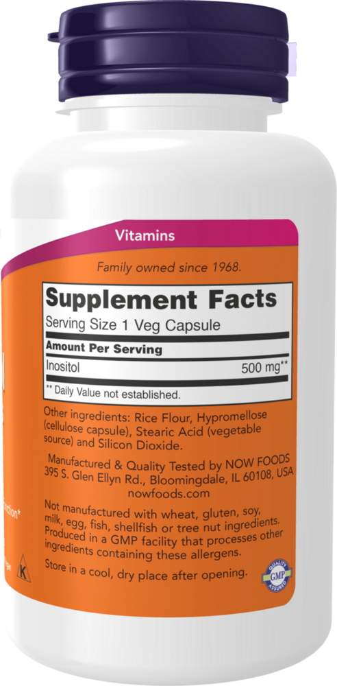 Product image for Inositol 500mg.