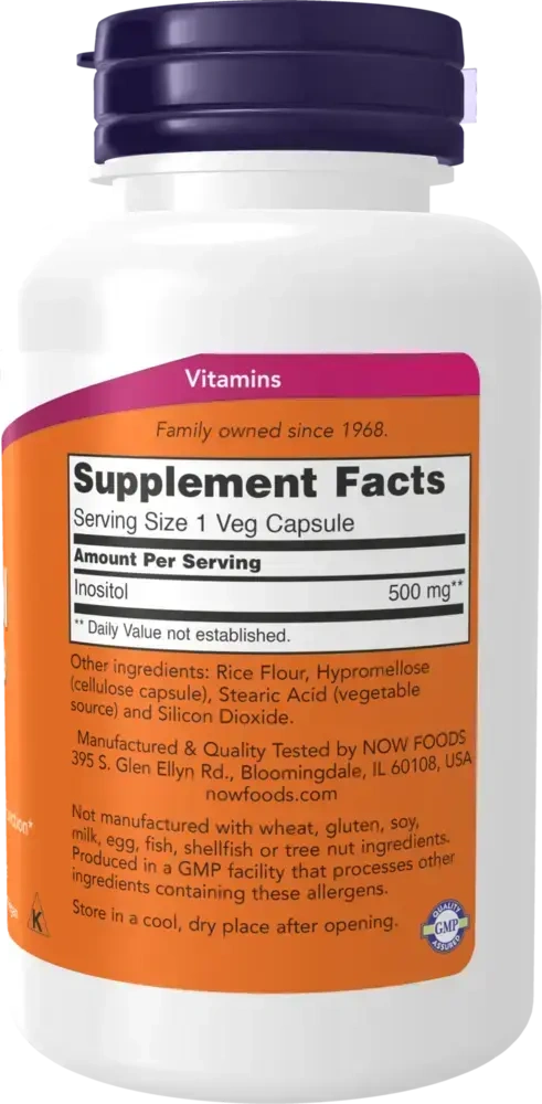 Product image for Inositol 500mg.
