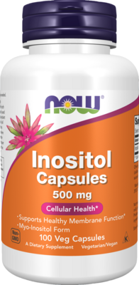 Inositol 500mg 100 capsules