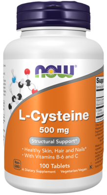 L-Cysteine 500mg 100 tablets