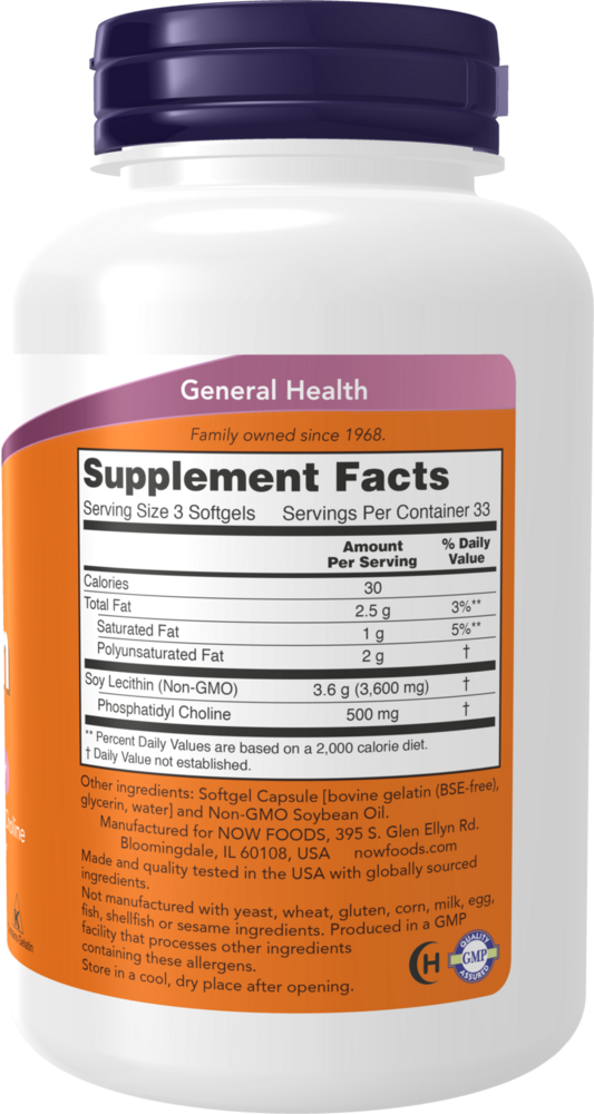 Product image for Lecithin 1200mg.
