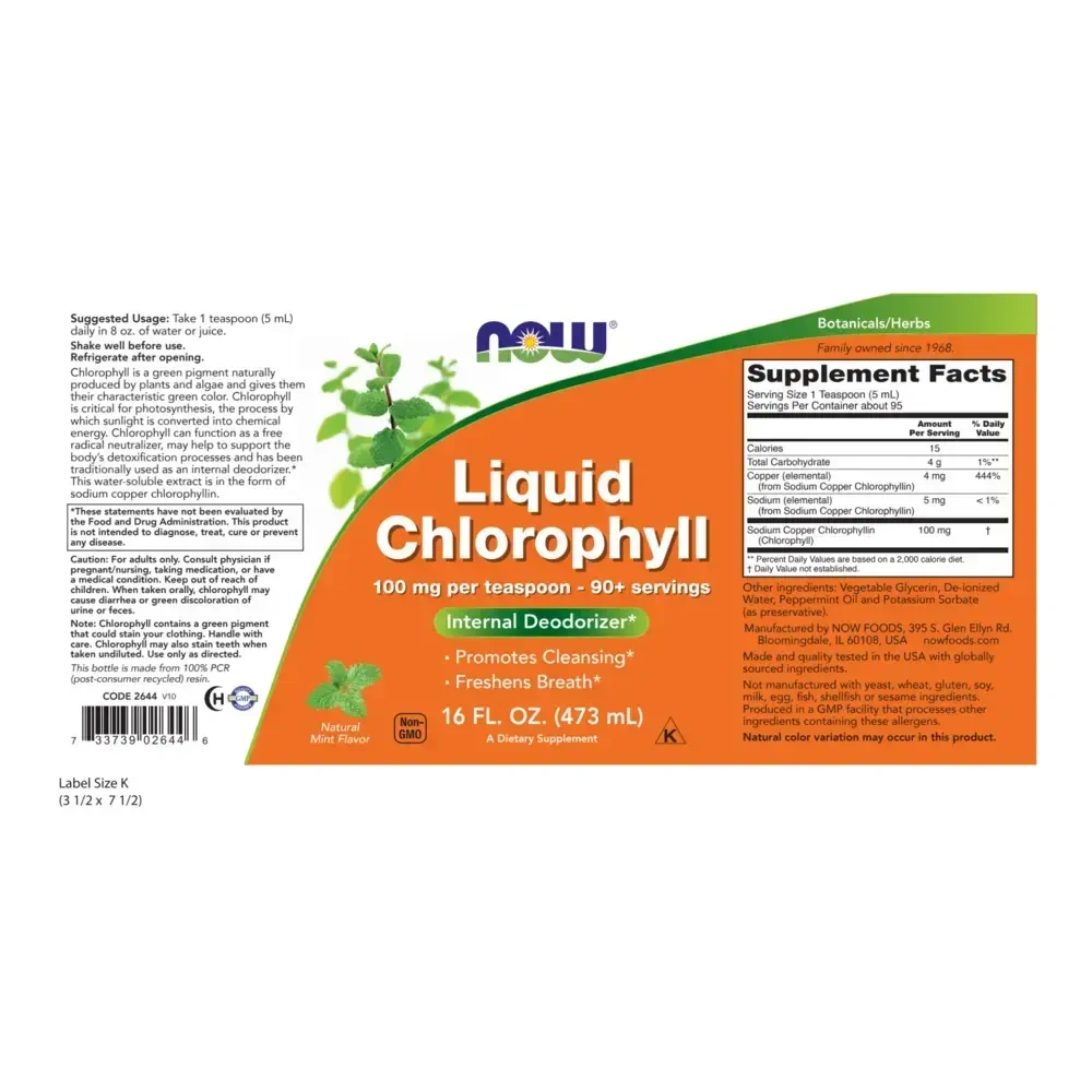 Product image for Liquid Chlorophyll.