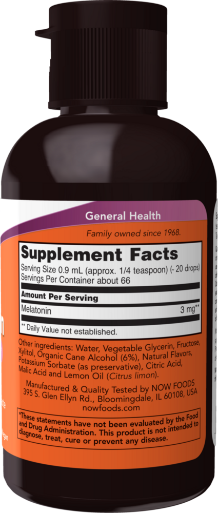 Product image for Liquid Melatonin.