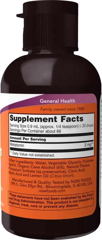 Product image for Liquid Melatonin.
