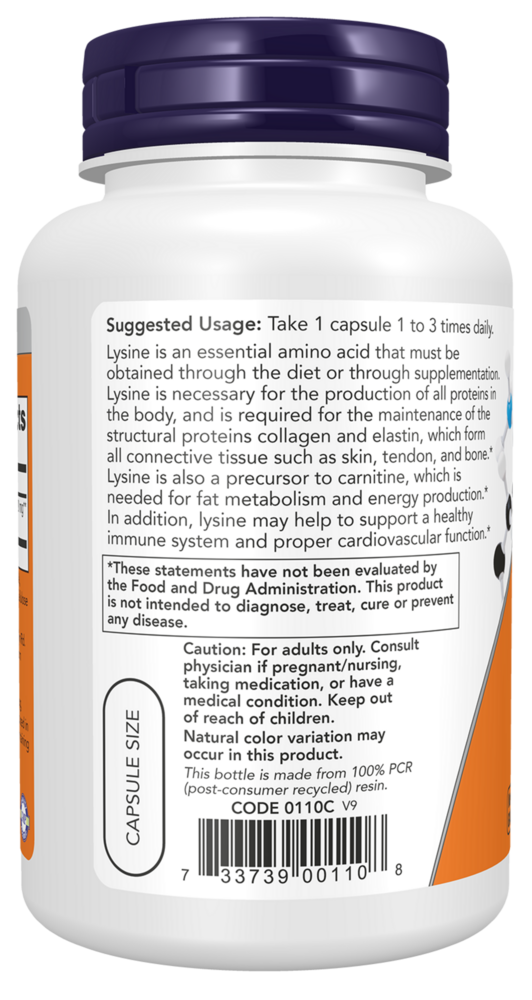 Product image for L-Lysine 500mg.