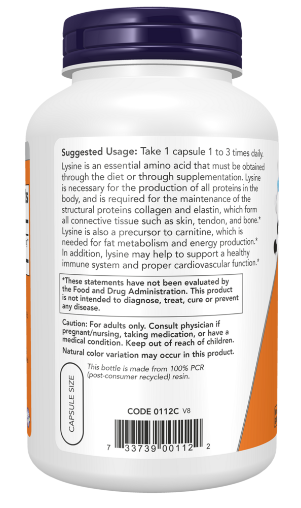 Product image for L-Lysine 500mg.