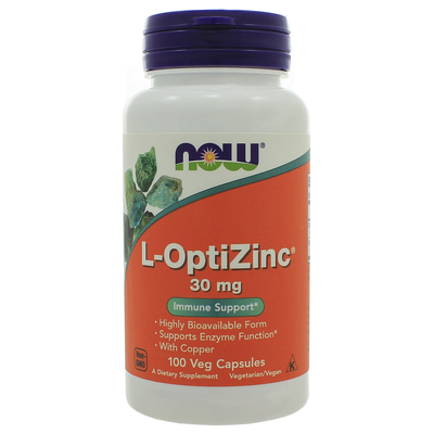 L-OptiZinc 30mg 100 capsules