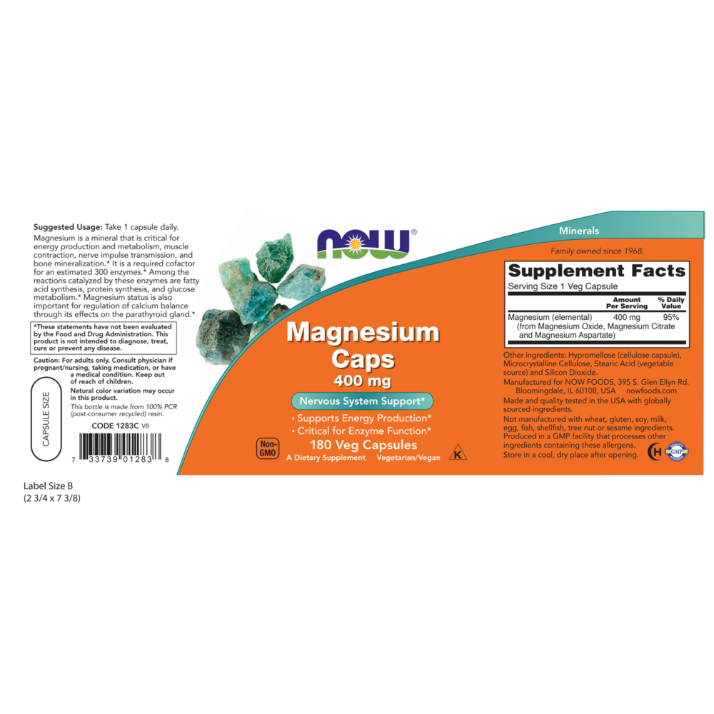 Product image for Magnesium 400mg.