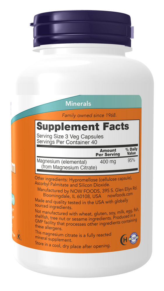 Product image for Magnesium Citrate 400mg.