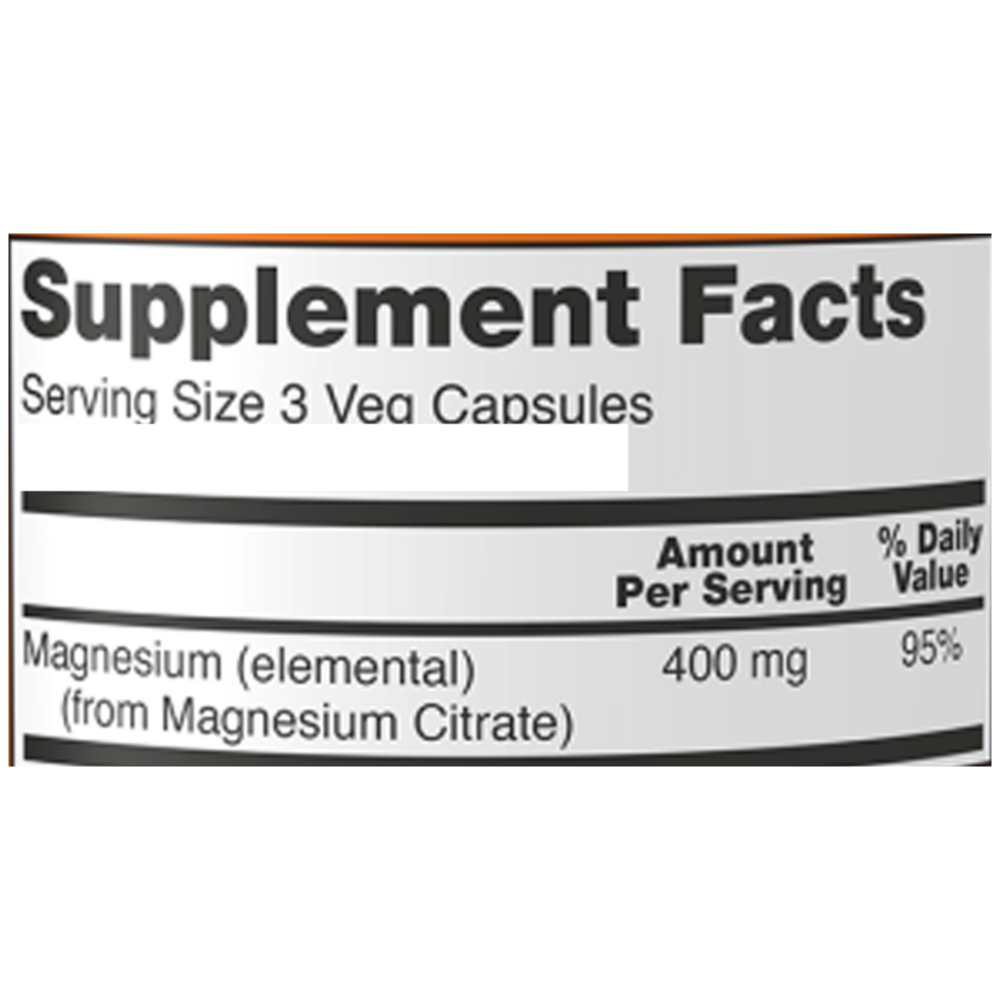 Product image for Magnesium Citrate 400mg.