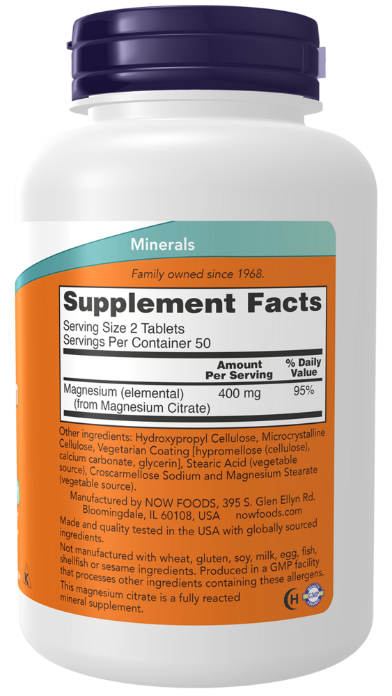 Product image for Magnesium Citrate 200mg.