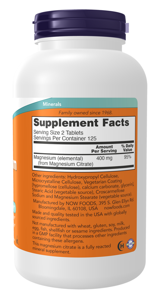 Product image for Magnesium Citrate 200mg.