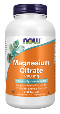 Magnesium Citrate 200mg 250 tablets
